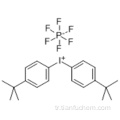 Bis (4-tert-butilfenil) iyodonyum hekzaflorofosfat CAS 61358-25-6